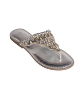 Loving U Sandals in Silver