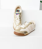 Madrid Sneaker in Beige/Gold