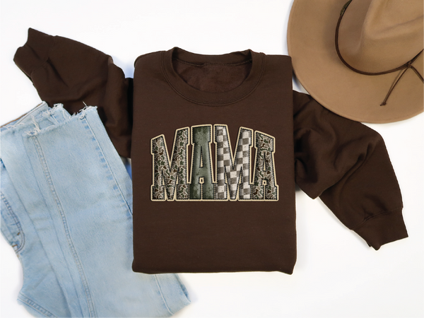 MAMA Camo Sweatshirt