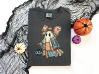 Patch Ghost- Fall Graphic T-Shirt