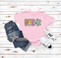 Girls Pre-K Back to School Graphic Tee