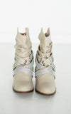 Short Change Booties in Cream - Rural Haze