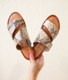 Spirited Sandals in Muave