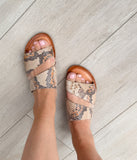 Spirited Sandals in Muave