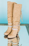 Stacey Boots in Nude - Rural Haze