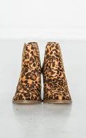 Not Rated Tarim Booties in Leopard - Rural Haze