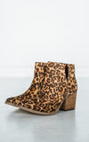 Not Rated Tarim Booties in Leopard - Rural Haze