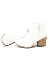 Not Rated Tarim Booties in White - Rural Haze