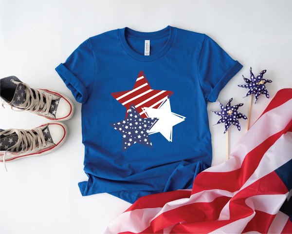 American Stars Patriotic Graphic Tee