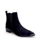 Wylie Suede Ankle Boot in Black