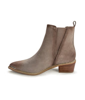 Wylie Suede Ankle Boot in Taupe