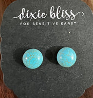 Turquoise studs